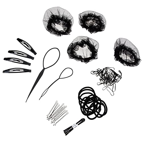 OATIPHO 1 Satz Haarbun Netz Elastische Unsichtbare Haarnetze für Damen und Mädchen für Ballett Dutt Frisuren Strapazierfähig und Atmungsaktiv von OATIPHO