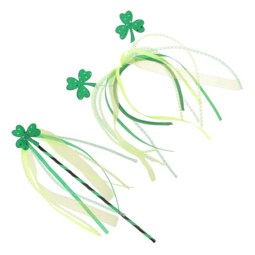 OATIPHO 1 Satz Irisches Stirnband haarreif fee kinder haarschmuck St. Patricks Day Stirnband st. Patricks Day Haarreifen Partybevorzugung Cosplay-Requisiten bilden Zauberstab Dekorationen von OATIPHO