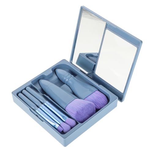 OATIPHO Pinselset Für Make-up Mit Weichen Borsten Zum Auftragen Von Foundation Und Lidschatten Tragbares Reise-set Mit Etui Für Unterwegs von OATIPHO