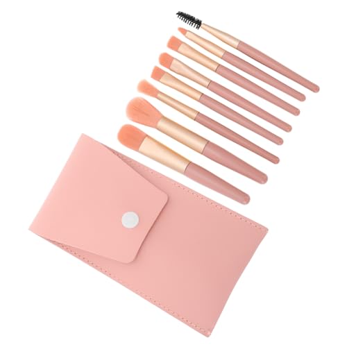 OATIPHO 1 Satz Makeup Pinsel Teiliges mit Pinseln und Praktische Kosmetikwerkzeuge für Foundation Lidschatten Blush und Highlighter Tragbar und Leicht für Reisen von OATIPHO