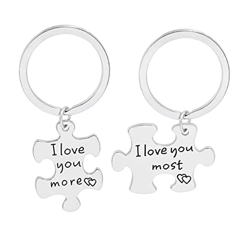 OATIPHO Snap Apart Schlüsselanhänger Set 'i' Paare Schlüsselanhänger Kreative Tasche Für Valentinstag von OATIPHO