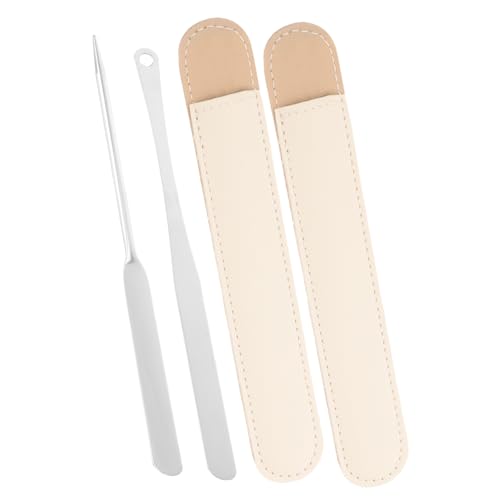 OATIPHO 1 Satz Palettenstab Pulver Scoop Gesicht Mischen Kissen-grundlage Stiftung Werkzeug Make -up -tool Foundation-make-up-spatel Beauty-spatel, Make-up-spatel 420-material von OATIPHO