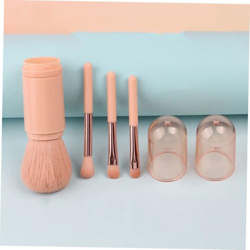 OATIPHO 1 Satz Satz Multifunktionaler Make -up -Bürstenset tragbarer Make-up-Pinsel Eyeliner- Make -up -Pinsel -Kit -Reise Lidschatten- Spiegel tragbar Plastik Rosa von OATIPHO