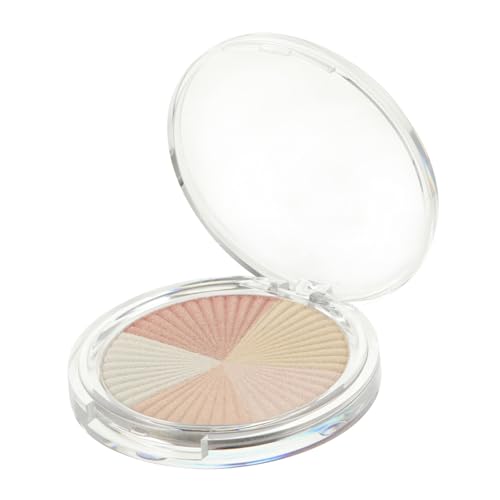 OATIPHO Highlight Presspuder 5 Farben Gesichtspuder Foundation für Frauen Schimmerpuder für Make Up Multifuntionales Finish Einfach Anzuwenden von OATIPHO