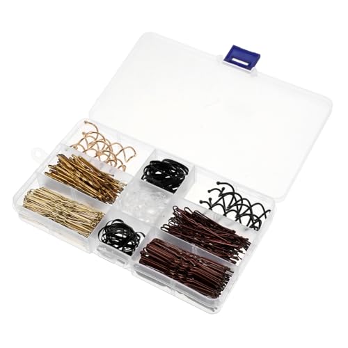 OATIPHO U-förmige Haarnadeln Für Damen Und Mädchen Haarbändern Zum Stylen Kleine Haarnadeln Für Dünnes Haar Glattes Und Lockiges Haar von OATIPHO