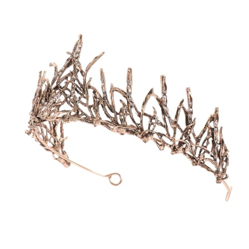 OATIPHO 1 Stück Barocke Brautkrone mit Funkelnden Strasssteinen Tiara für Hochzeiten und Besondere Anlässe Haarschmuck für Damen Ihre von OATIPHO