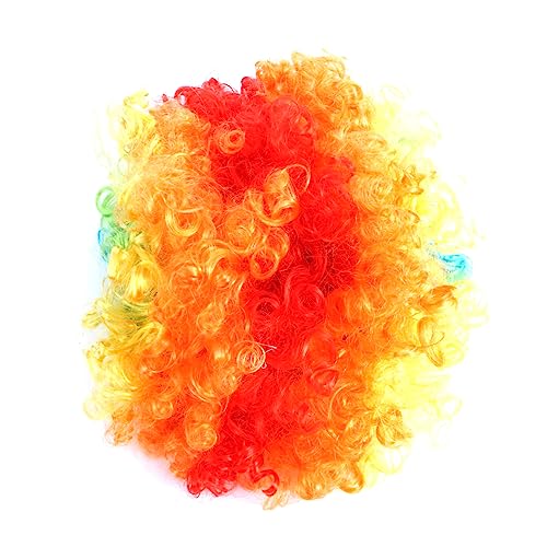 OATIPHO 1stück Bunte Clown-kopfbedeckung Für Halloween Und Partys Leicht Für Kreative Kostüme Und Bühnenaufführungen von OATIPHO