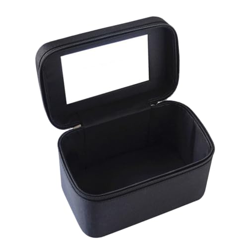 OATIPHO 1 Stück Große Kosmetiktasche für Damen Wasserdichter Tragbarer Make Up Organizer aus Hochwertigem Mikrofaser Toilettenartikel und Kosmetik Unterwegs Elegantem von OATIPHO