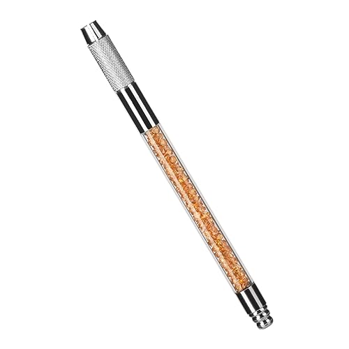 OATIPHO 1 Stück Kristall-stickstift Tattoos Augenbrauenstift Augenbrauen-microblading-stift Üben Sie Das Formen Des Stifts Tattoos Liefert Rostfreier Stahl Orange von OATIPHO