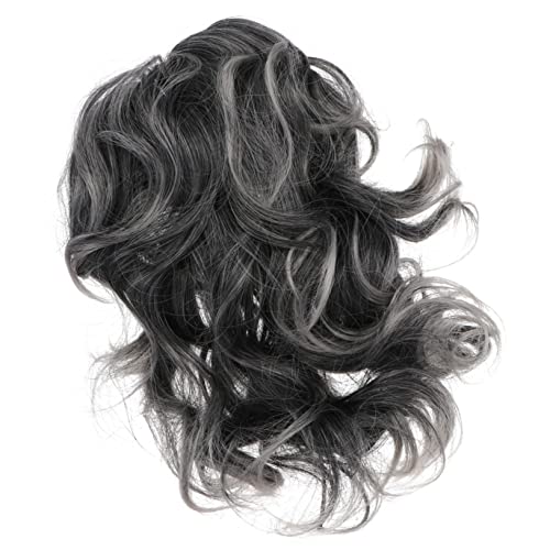 OATIPHO 1 Stück Locken Ponytail Haarteil mit Klammer Synthetische Haarverlängerung für Damen und Einfach zu Befestigen für Besondere Anlässe Farbe von OATIPHO