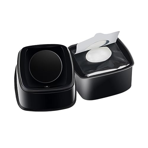 OATIPHO 1 Stück Makeup entferner weiblich Musselin Baumwolle wischen reinigende Make-up-Tücher Gesichtstücher zum Schminken Make-up-Tücher für das Gesicht Schwarz von OATIPHO