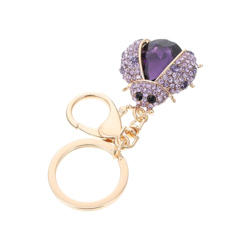 OATIPHO 1stück Kreativer Schlüsselanhänger Lustigem Marienkäfer-Design Für Taschen Und -projekte Leuchtende Farben Sicheres Material Dekoration Für von OATIPHO