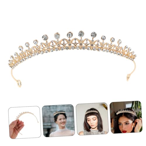 OATIPHO 10 Stck. Hochzeit für Braut Damen Geburtstagskrone mit Funkelnden Strasssteinen Leichtes Legierungsmaterial Vielseitig für Hochzeiten Partys und Festliche Anlässe von OATIPHO