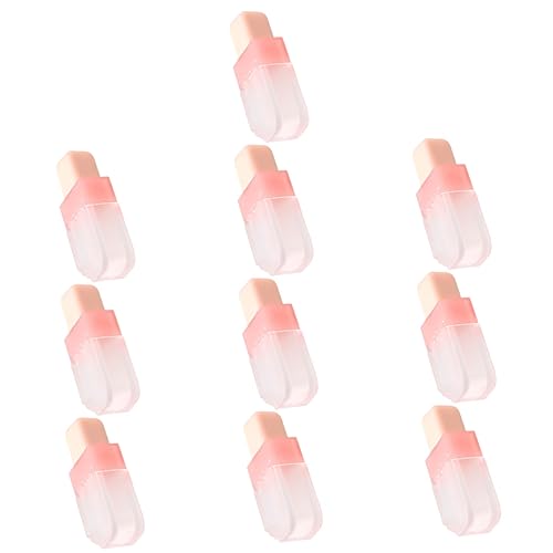 OATIPHO 10 Stück Pack Recycelbare Lippenöl Tuben Mini Leere Lip Gloss Flaschen für DIY Kosmetik Lip Balm Behälter aus Strapazierfähigem Material von OATIPHO