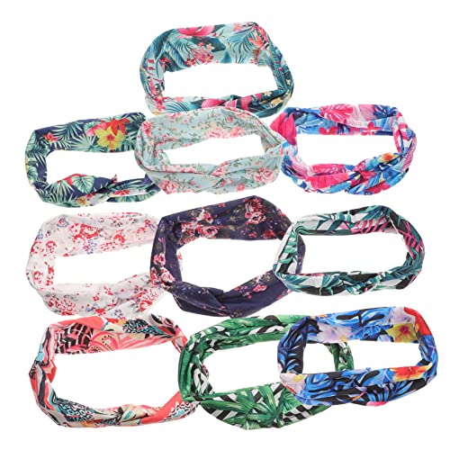 OATIPHO 10stücke Yoga Stirnband Für Frauen Sport Haarband Elastisch Schweißband Workout Kopftuch Fitnessband Outdoor Stirnbänder Leicht Und Flexibel Für Training Und Freizeit von OATIPHO