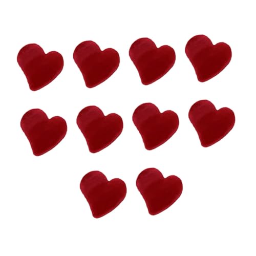 OATIPHO 10stücke Kleine Herzform Haarklammer Mini Haarklemme Haarstyling Diy Werkzeuge Für Frauen Mädchen von OATIPHO