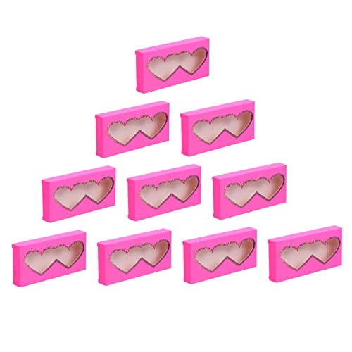 OATIPHO 10stücke Papier Wimpern Lagerung Box Wimpern Wimpernetui Aus Papier Wimpernbox Mit Transparentem Fenster Für Aufbewahrungsbox Für Falsche von OATIPHO