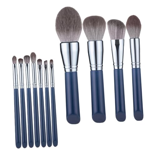 OATIPHO 11 Stücke Teiliges Make Up Pinselset für Anfänger Praktische Langlebige Schminkwerkzeuge mit Glattem Griff für Lidschatten und Tägliches Make Up von OATIPHO