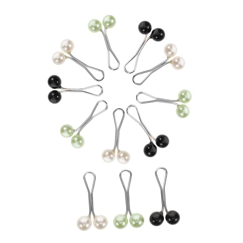 OATIPHO 12 Elegante U-förmige Schalclips: Schnallen Mit Kunstperlen Für Damen – Vielseitig Verwendbare U-förmige Clips Für Seidenschals, Tücher Und Hijabs von OATIPHO