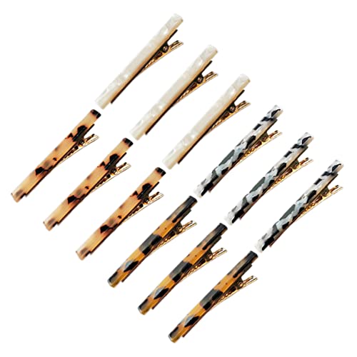 OATIPHO 12 Stück Haarklammern aus Acetat Einfache Haarspangen für Damen für Verschiedene Frisuren und Vielseitig Einsetzbar Perfektes Haarschmuck von OATIPHO