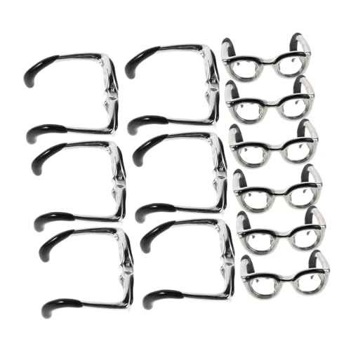 OATIPHO 12stücke Süße Brillenringe Offene Banddesign Einzigartige Modische Ringe Für Frauen Braut Brautjungfern Schmuck Für Hochzeit Geburtstag Party Verstellbare Größe Für von OATIPHO