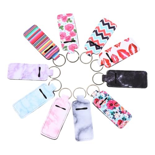 OATIPHO 12stücke Halter Für Lippenbalsam Tragbarer Schlüsselanhänger Dekoratives Accessoire Für Beutel Zarter Lippenbalsamhalter Geeignet Für Standardgrößen Von Lippenprodukten von OATIPHO