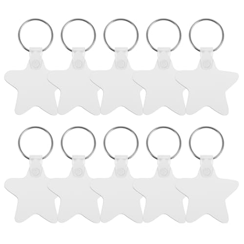 OATIPHO 15St Schlüsselanhänger Schlüsselrohlinge Abzeichen Lanyards Kragenanhänger holzbrett schlüsselanhanger Sublimationsarmbandrohlinge Sublimationsrohlinge Masse Kragen-Tags MDF Silver von OATIPHO