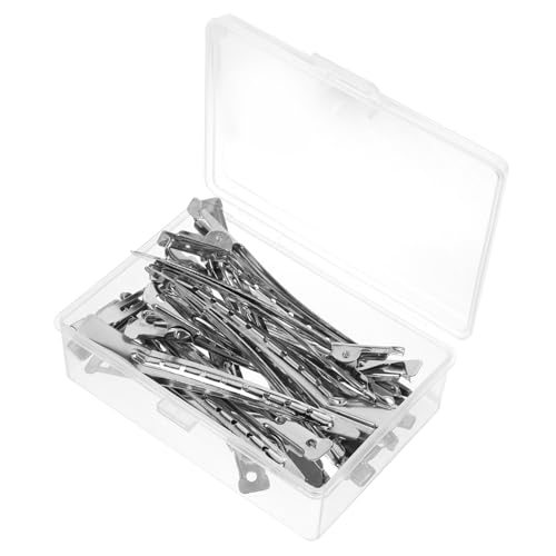 OATIPHO 17stücke Metall Alligator Haarspangen Für Damen Große Haarklammern Für Friseure Mit Aufbewahrungsbox Haarstyling-zubehör Haarklammern Für Mädchen Und Heimgebrauch von OATIPHO