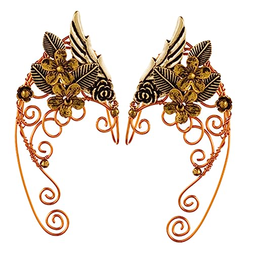 OATIPHO Ohrmanschetten Ohrringe Ohrringmanschetten Für Frauen Stilvolle Ohrmanschetten Ohrring Wickel Ohrschmuck von OATIPHO