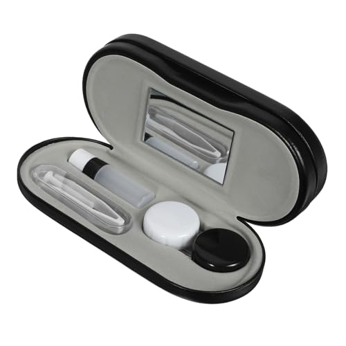 OATIPHO 1Satz Linsenspeicherbox Objektivbox mit Robustem Design für Reisen und Sicheren Linsenaufbewahrung für Weiche Harte Linsen Zugänglichem von OATIPHO