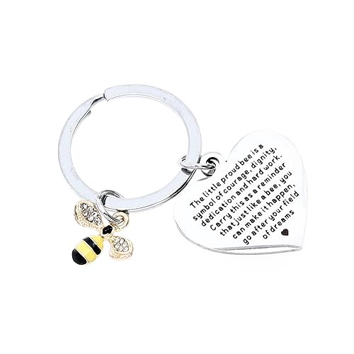 OATIPHO Lehrertag Schlüsselanhänger Biene Schlüsselanhänger Hängender Schlüsselhalter von OATIPHO