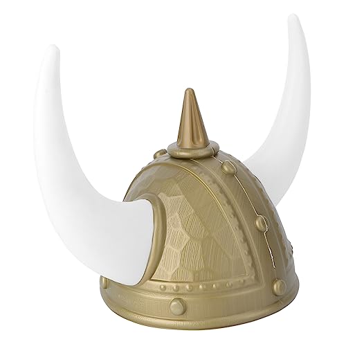 OATIPHO Ochsenhornhelm Dekoration Cosplay Hut Für Festival-party Urlaub Ochsenhorn-hut Braun von OATIPHO