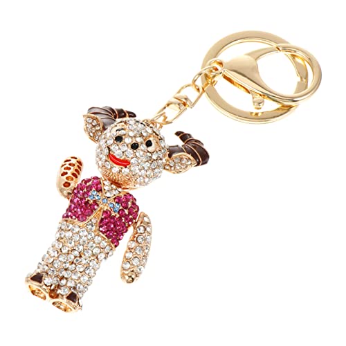 OATIPHO Schlüsselanhänger Mit – Schlüsselanhänger Mit Sternzeichen Ochse Und Teufel Modisches Taschenaccessoire Aus Metall Für Die Schlüsselorganisation von OATIPHO