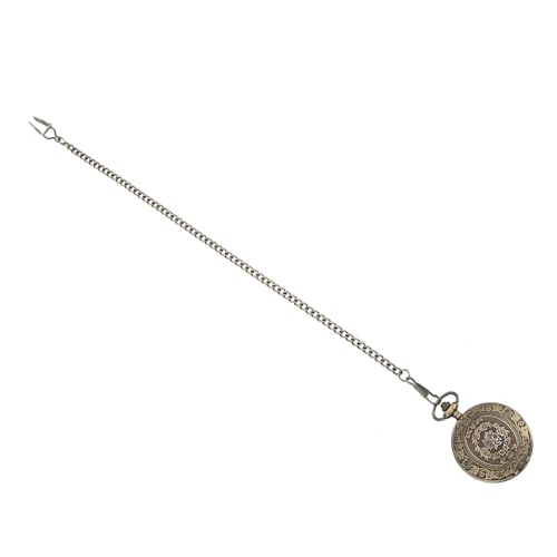 OATIPHO 1Stk Taschenuhr Zuguhr Schleife antike Retro-Uhr automatisch Zubehör Cool bescherun Chains deko Retro Uhr Taillenuhr hängende Uhr Zinklegierung Green von OATIPHO