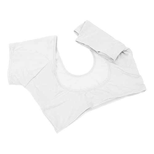 OATIPHO Waschbare Atmungsaktive Achselpads Wiederverwendbare Schweiß-absorptionsweste Für Damen Elastisch Schützt Gegen Schweißflecken Und Geruch Weiß von OATIPHO