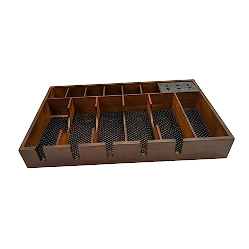 OATIPHO 1Stück Haarschneiderhalter aus Holz Rutschfester Organizer für Friseursalons Aufbewahrungstablett für Elektrische Haarschneider und Friseurwerkzeuge Professionelles Design von OATIPHO
