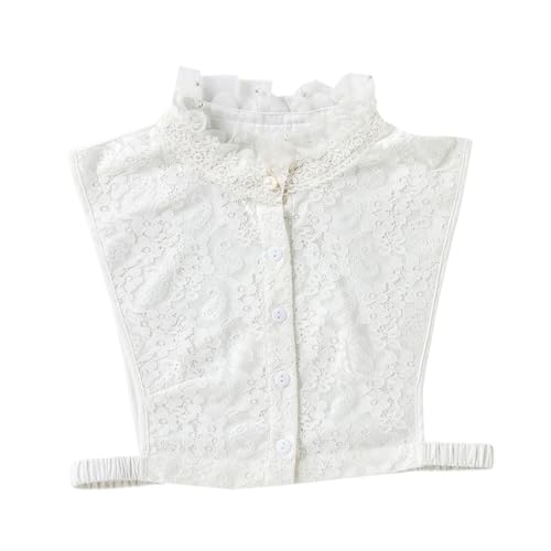 OATIPHO 1stk Falscher Kragen Bluse Hemden Für Damen Im Trend Pullover Gefälschter Kragen Frauenbekleidung Abnehmbarer Gefälschter Kragen Abnehmbarer Kragen Kleidung Kragen Chiffon Weiß von OATIPHO