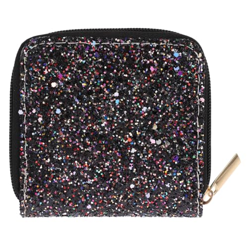 OATIPHO 1stück Fashion Sequins Mini Geldbörse Damen Zipper Portemonnaie Für Reisen Shopping Und Alltag Leicht Und Strapazierfähig Für Kleine Utensilien von OATIPHO