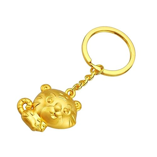 OATIPHO Tiger Schlüsselanhänger Anhänger Schlüssel Charm Rucksack Hängende Dekoration Kette Ring von OATIPHO