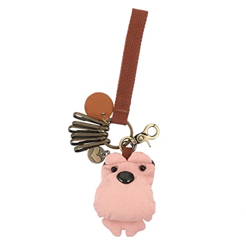 OATIPHO 1stück Chic Bären Schlüsselanhänger Mit Metallverschlüssen Rosa Für Taschen Und Handy-Dekoration Als Für Verschiedene Anlässe Inklusive Münzbeutel-Funktion von OATIPHO