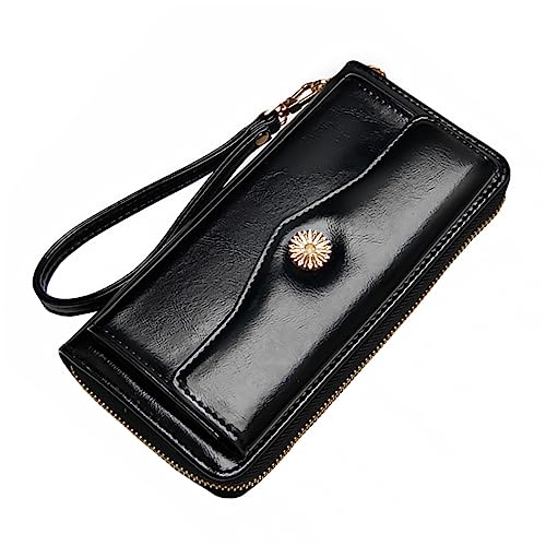 OATIPHO 1stück Damen Geldbörse Multifunktionale Große Kapazität Handtasche Eleganter Reißverschluss-Clutch Für Lippenstift Smartphone Und Kosmetika Für Reisen Und Alltag von OATIPHO