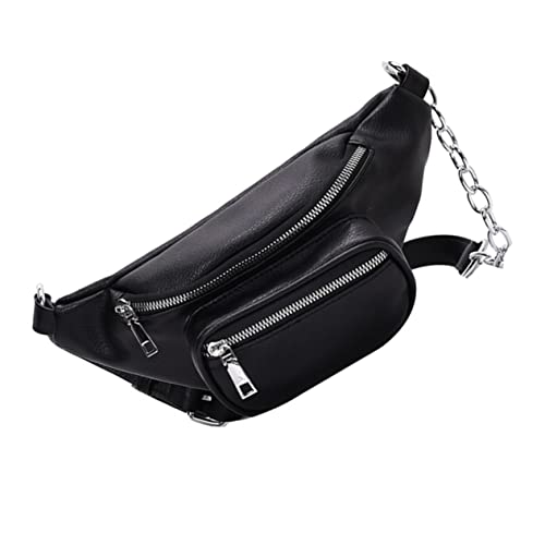 OATIPHO 1stück Damen Pu Sling Bag Mit Kette Stilvolle Umhängetasche Für Reisen Shopping Und Freizeit Geräumige Schultertasche von OATIPHO