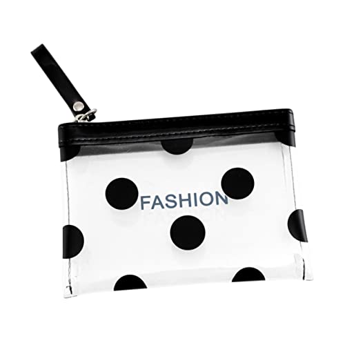 OATIPHO 1stück Geldbörse Für Transparente Münzgeldbörse Leicht Zu Reinigen Für Karten Und Mehr Schwarz von OATIPHO