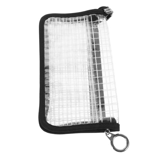 OATIPHO 1stück Transparent PVC Münzbörse Mit Karomuster Tragbare Handy-münztasche Für Schlüssel Münzen Und Kleine Kosmetikartikel Farben Zufällig von OATIPHO