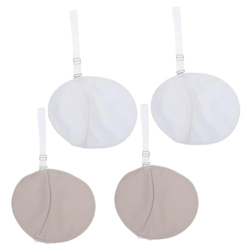 OATIPHO 2 Paare Achselpad Kleiderschutz Für Achselhöhlen Schilde Anziehen Achselschweißpads Für Damen Wiederverwendbare Achselschweißpads Kleid Unter Armschützern Unterarmpolster Polyester von OATIPHO