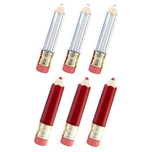OATIPHO 2 Sätze Diy Lip Gloss Hohlrohr Getönt Lipglossrohre Leer Flasche Material Leckerer Lipgloss Lippenfüller Glanz Schönheit Füllung Aufpolsternder Lipgloss Plastik 6 Stück * 2 von OATIPHO