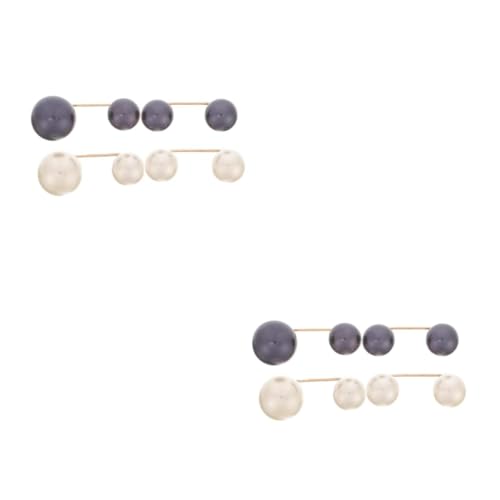 OATIPHO 2 Sätze Perle Gerader Stift Broschen Für Faux-schal-knopf Keine Nähende Jeans-taillennadel Anstecknadel Für Hemdknöpfe Mit Perlen Hemdkragen Imitationsperlen 4 Stück * 2 OATIPHO 2 Sätze Perle Gerader Stift Broschen Für Faux-schal-knopf Keine Nähende Jeans-taillennadel Anstecknadel Für Hemdknöpfe Mit Perlen Hemdkragen Imitationsperlen 4 Stück * 2 von OATIPHO