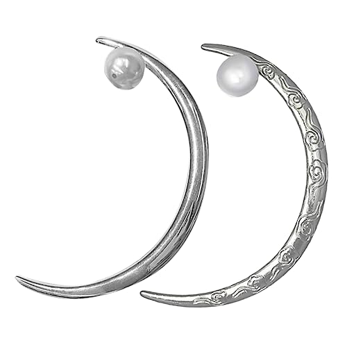 OATIPHO 2 Stück Chinesische Haarnadeln Perlen Haarschmuck für Damen Hochsteckfrisuren Langes Haar Zubehör Klassisches Design für Verschiedene Anlässe von OATIPHO