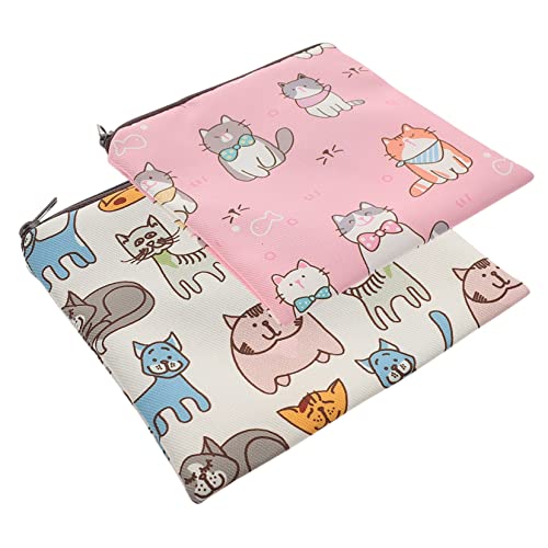 OATIPHO 2 Stück Damen Hygiene Beutel Niedliche Cartoon Taschen für und Binden Tragbare Aufbewahrung für Lippenstifte Schmuck und für Reisen und Alltag von OATIPHO