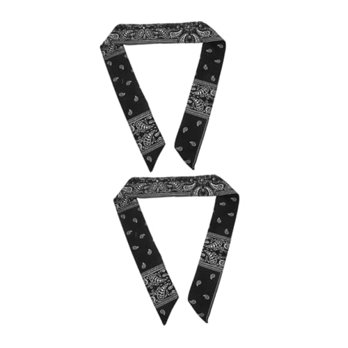 OATIPHO 2stücke Haarschal Stirnband Für Kurzes Haar Discokugel-stirnband Haartücher Haarwickelschnur Rotes Piratenstirnband Für Kurzes Haar Piratenaccessoires Für Erwachsene von OATIPHO